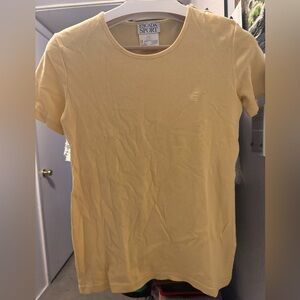 Vintage ESCADA 💯% Authentic sport light Yellow T-Shirt - Pre-loved/EUC - Size M